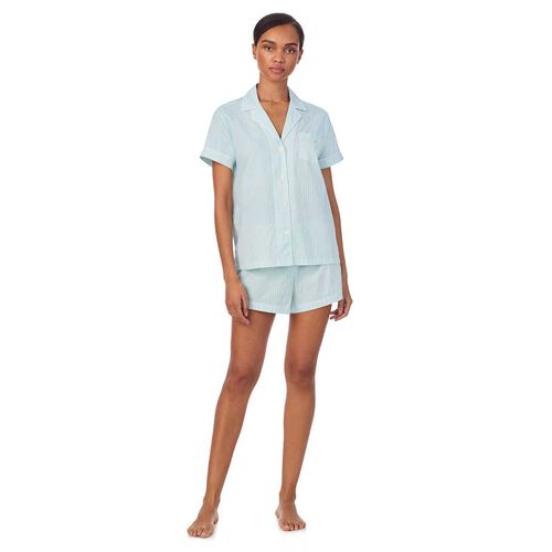 Lauren Ralph Lauren Classic Lawn S/S Notch Collar Boxer Set